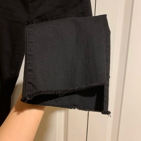 Mother insider crop step fray jeans denim - Picture 6 of 10